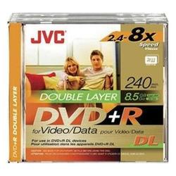 Jvc JVC 8x DVD+R Media - 8.5GB - 2 Pack