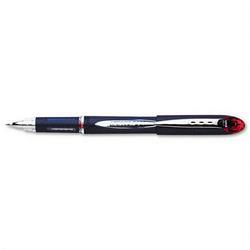 Faber Castell/Sanford Ink Company Jetstream Ballpoint Pen, Windowed Grip, 0.7mm, Medium, Refillable, Red Ink (SAN40175)