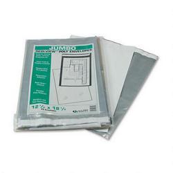 Quality Park Products Jumbo Redi-View™ Mailers with Resealable Closure, 12-1/2 x 18-1/2, 25/Pack (QUA45605)