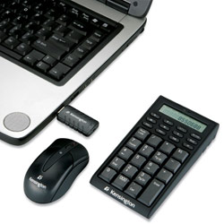 KENSINGTON TECHNOLOGY GROUP Kensington 72273 Wireless Notebook Keypad and Mouse - PC & MAC Compatible - Keypad - Wireless - Mouse - Optical - Type A - USB - Receiver