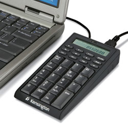 KENSINGTON TECHNOLOGY GROUP Kensington 72274 Notebook Keypad/Calculator with USB Hub - PC & MAC Compatible - USB - 19 Keys