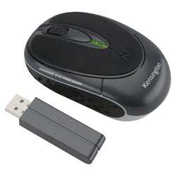 Kensington CI65M Notebook Wireless Optical Mouse - Optical - USB