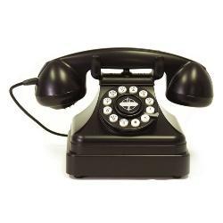 Crosley Kettle Classic Desk Phone - - CR62-BK