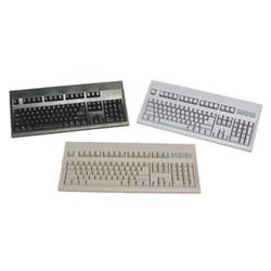 KEYTRONICS KeyTronicEMS E03601P25PK Keyboard - PS/2 - 104 Keys - Black
