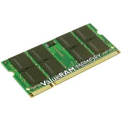 KINGSTON TECHNOLOGY - MEMORY Kingston 1GB DDR2 SDRAM Memory Module - 1GB (1 x 1GB) - 667MHz DDR2-667/PC2-5300 - DDR2 SDRAM - 200-pin (KFJ-FPC218/1G)