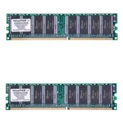 Kingston 512MB DDR SDRAM Memory Module - 512MB (2 x 256MB) - 400MHz DDR400/PC3200 - Non-ECC - DDR SDRAM - 184-pin (KVR400X64C3AK2/512)