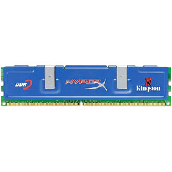Kingston HyperX 2GB DDR2 SDRAM Memory Modules - 2GB (2 x 1GB) - 1000MHz DDR2-1000/PC2-8000 - Non-ECC - DDR2 SDRAM - 240-pin