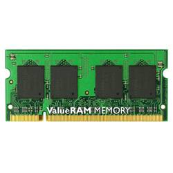 Kingston ValueRAM 2GB DDR2 SDRAM Memory Module - 2GB (1 x 2GB) - 667MHz DDR2-667/PC2-5300 - Non-ECC - DDR2 SDRAM - 200-pin