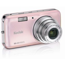 EASTMAN KODAK COMPANY Kodak EasyShare V803 8 Megapixel Digital Camera - Pink