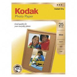 KODAK Kodak Glossy Photo Paper - Letter - 8.5 x 11 - Glossy - 25 x Sheet - White