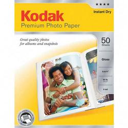 KODAK Kodak Premium Photo Paper - Letter - 8.5 x 11 - Glossy - 50 x Sheet - White (8360513)