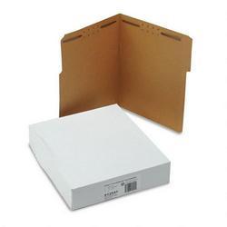 S And J Paper/Gussco Manufacturing Kraft Reinforced Folders with 2 Fasteners, Letter, 1/3 Cut Assorted, 50/Box (SJPS12541)