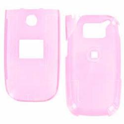 Wireless Emporium, Inc. LG CU400 Trans. Pink Snap-On Protector Case Faceplate