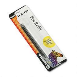 Zebra Pen Corp. LH-Refills for Jimnie® Ballpoint Pens, Medium Point, Black, 3/Pack (ZEB85913)