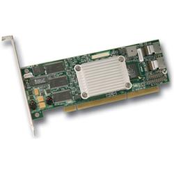 LSI LOGIC LSI Logic MegaRAID 300-8XLP 8 Port Serial ATA RAID Controller - 128MB Embedded DDR SDRAM - - Up to 300MBps per Port - 8 x 7-pin Serial ATA/300 - Serial ATA