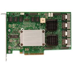 LSI LOGIC LSI Logic MegaRAID SAS 84016E 16 Port Controller - 256MB DDR2 - PCI Express x8 - Up to 300MBps per Port - 4 x SFF-8087 SAS 300 - Serial Attached SCSI Inter