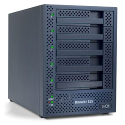LACIE LaCie Biggest S2S with PCI-Express Card - 2.5TB, SATA II - 5-Disk RAID System Tower - External Hard Drive