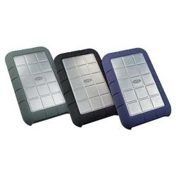 LACIE PERIPHERALS LaCie Rugged Hard Drive Sleeves - Rubber - Black, Blue Gray, Green Gray