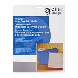 Elite Image Label File/Folder Laser/InkJet White (ELI26042)