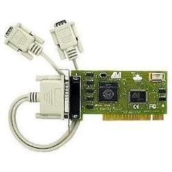 Lava Computer PCI Bus Dual Serial 16550 Board - - 2 x DB-9 Male RS-232 Serial Via Cable (Included) - Plug-in Card