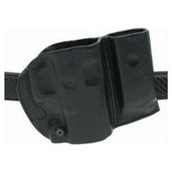 Blackhawk Leather Slide Holster W/mag, Rh, Black, Glock 26/27/33