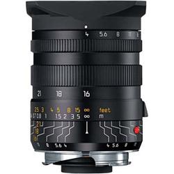 Leica 16-18-21mm f/4.0 Tri Elmar-M Manual Focus Super Wide Angle Lens - 16mm, 18mm, 21mm - f/4.0 - Black
