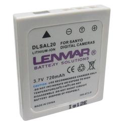 Lenmar DLSAL20 Lithium Ion Battery for Digital Cameras - Lithium Ion (Li-Ion) - 3.7V DC - Photo Battery