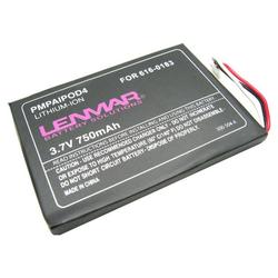Lenmar PMPAIPOD4 NoMEM Lithium Ion Portable Audio Player Battery - Lithium Ion (Li-Ion) - 3.7V DC - Portable Audio Player Battery