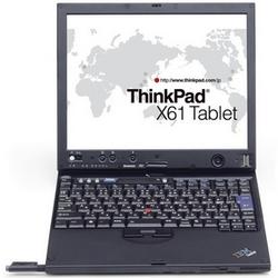 LENOVO Lenovo ThinkPad X61 Tablet PC - Intel Core 2 Duo L7500 1.6GHz - 12.1 SXGA+ - 1GB DDR2 SDRAM - 80GB - Gigabit Ethernet, Bluetooth - Windows Vista Business - Bla