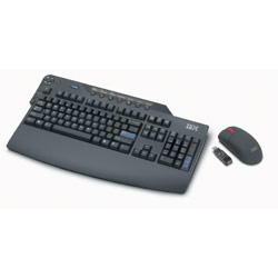 LENOVO Lenovo Wireless Keyboard and Mouse - Keyboard - Wireless - Mouse - Optical - Type A - USB - Receiver