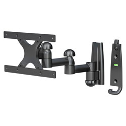 LevelMount ELDJ-07 Articulating Wall Mount for LCD TVs up to 27 - Black