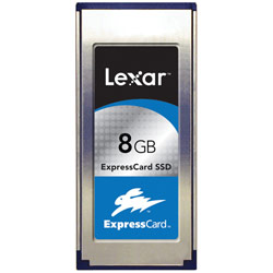 LEXAR MEDIA INC Lexar 8GB ExpressCard SSD