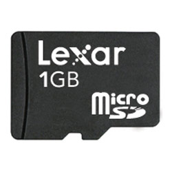 LEXAR MEDIA Lexar Media 1GB microSD Card