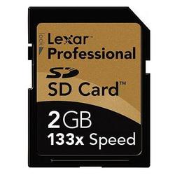 Lexar Media Professional 2GB Secure Digital Card (133x) - 2 GB