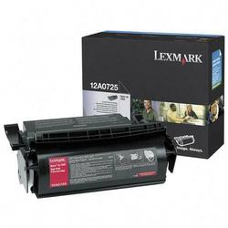LEXMARK Lexmark Black Toner Cartridge - Black (12A0725)
