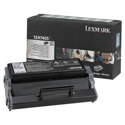 LEXMARK Lexmark Black Toner Cartridge - Black (12A7405)