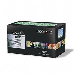LEXMARK Lexmark Black Toner Cartridge - Black (12A7415)