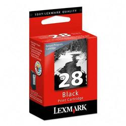 LEXMARK Lexmark No. 28 Return Program Black Ink Cartridge For Z845 Printer - Black