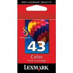 LEXMARK Lexmark No. 43 Color Ink Cartridge - Color