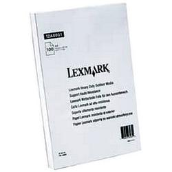LEXMARK SUPPLIES Lexmark Outdoor Media - A4 - 8.27 x 11.69 - 277g/m - 100 x Sheet