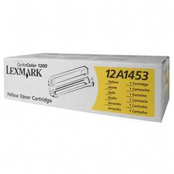 LEXMARK Lexmark Yellow Toner Cartridge - Yellow (12A1453)