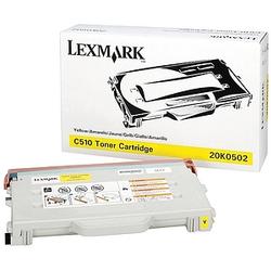 LEXMARK Lexmark Yellow Toner Cartridge - Yellow (20K0502)