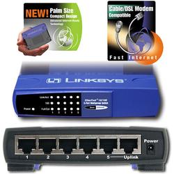LINKSYS GROUP INC. Linksys EtherFast EZXS55W Ethernet Switch - 5 x 10/100Base-TX LAN