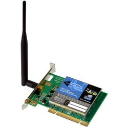 LINKSYS GROUP INC. Linksys Network adapter - Wireless-G PCI Card