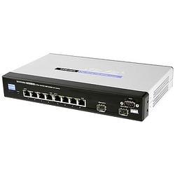 LINKSYS GROUP INC. Linksys SRW2008 Managed Gigabit Ethernet Switch - 8 x 10/100/1000Base-T LAN