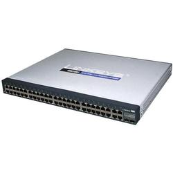 LINKSYS GROUP INC. Linksys SRW248G4 48-Port Ethernet Switch with WebView - 48 x 10/100Base-TX LAN, 2 x 10/100/1000Base-T, 2 x 10/100/1000Base-T