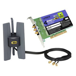 LINKSYS GROUP INC. Linksys Wireless-G PCI Adapter with SRX400