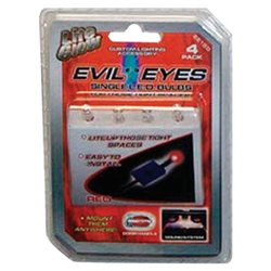 LiteGlow Liteglow Ee150 4-Pk Single-Led Evil Eyes (Red)