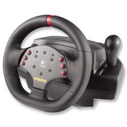 Logitech MOMO Racing Steering Wheel - Steering Wheel - Cable