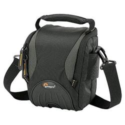 Lowepro Apex 100 AW Shoulder Bag - Top Loading - Handle, Adjustable Shoulder Strap, Belt Loop - Nylon - Black